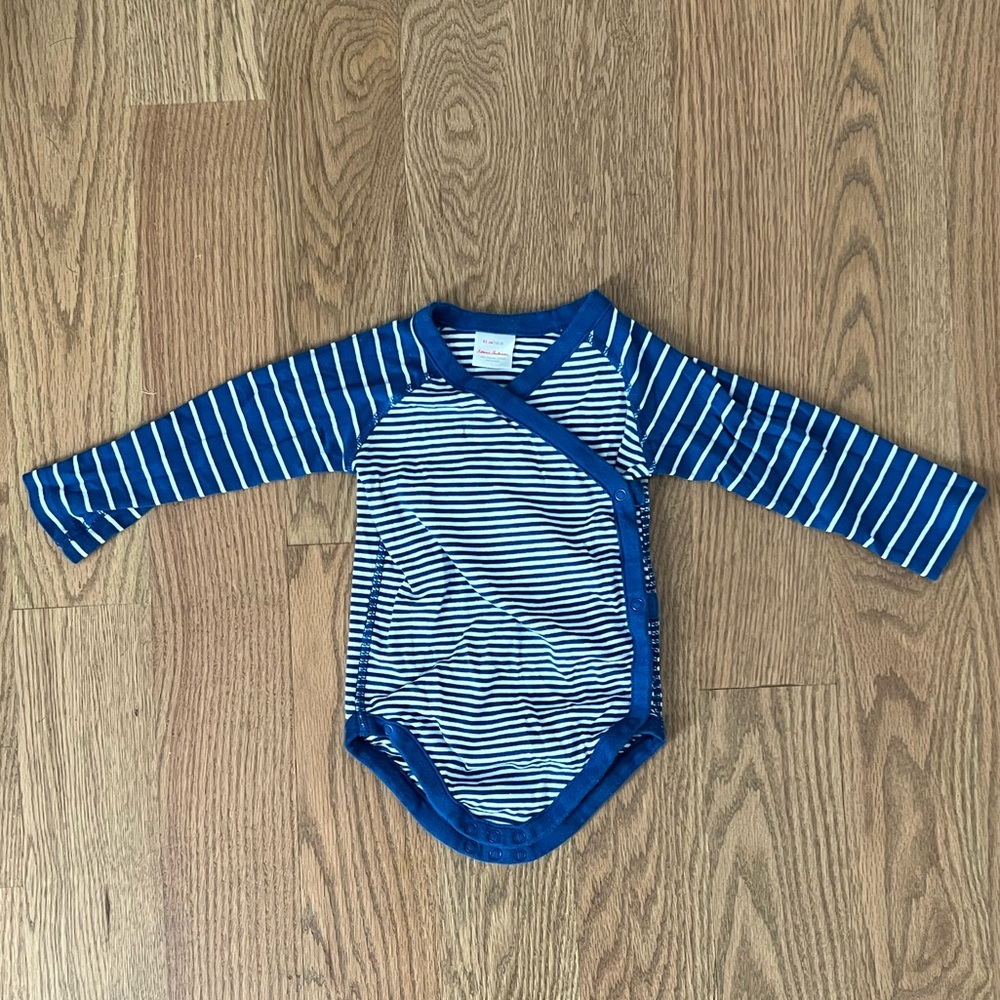 Hanna Andersson striped crossover top